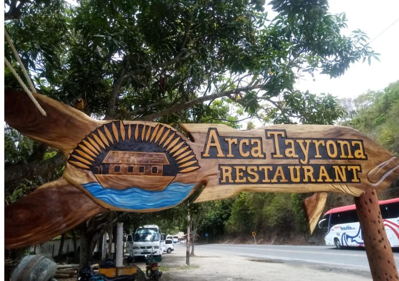 Arca Tayrona Restaurant & Hostal 로스나란조스 외부 사진