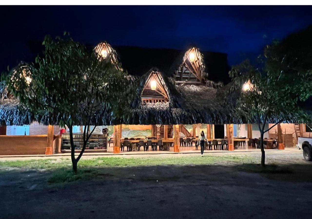 Arca Tayrona Restaurant & Hostal 로스나란조스 외부 사진