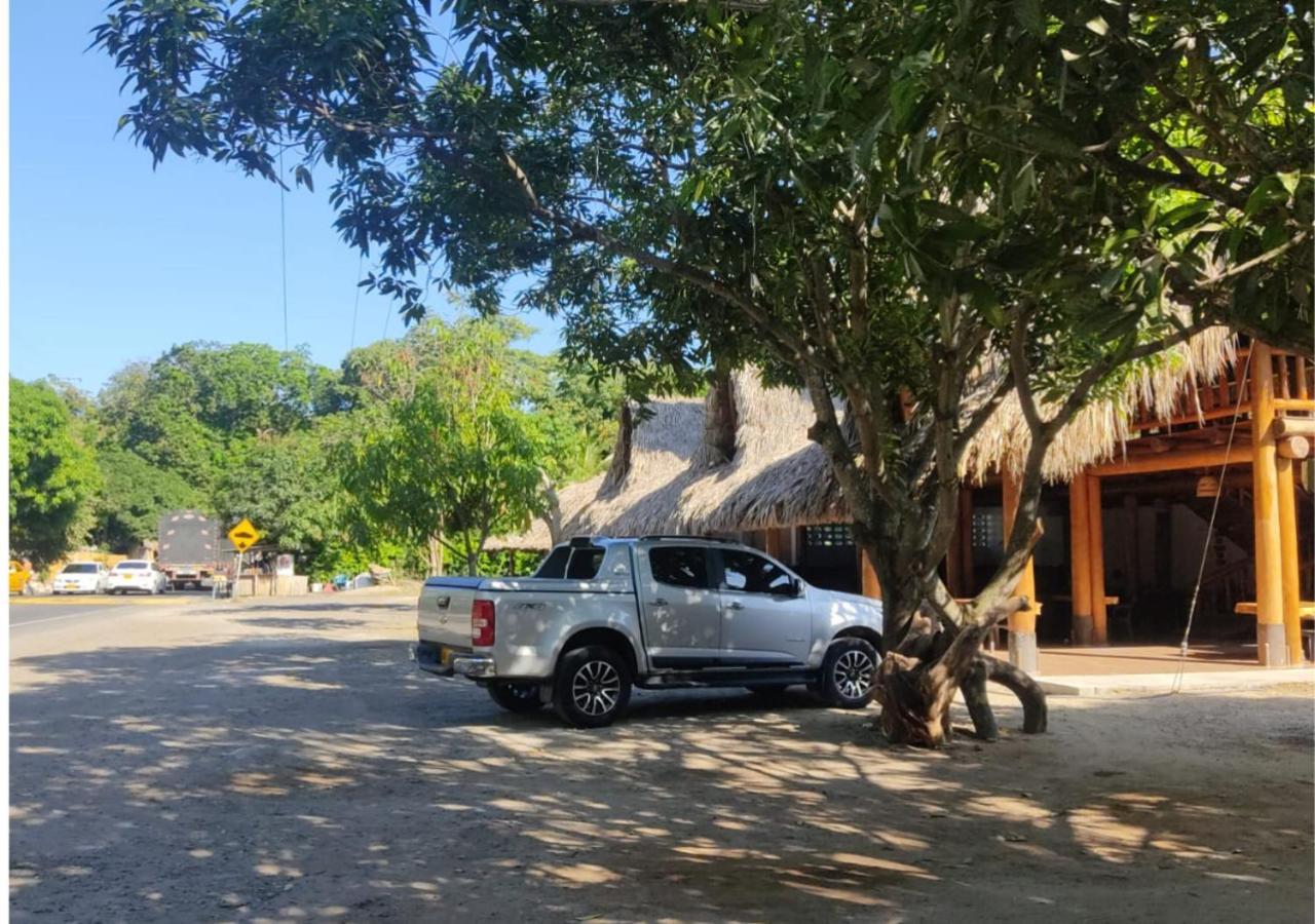 Arca Tayrona Restaurant & Hostal 로스나란조스 외부 사진