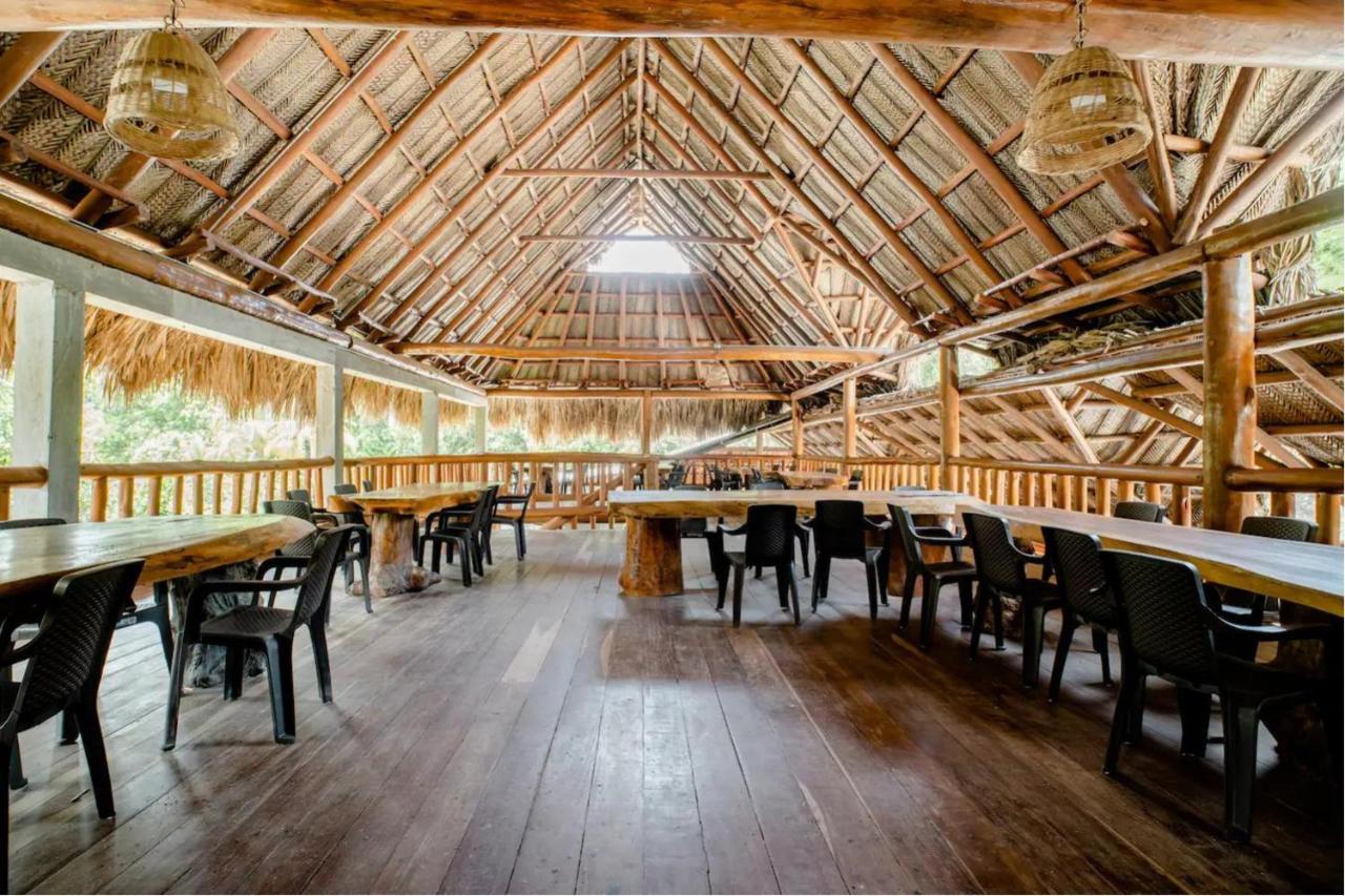 Arca Tayrona Restaurant & Hostal 로스나란조스 외부 사진